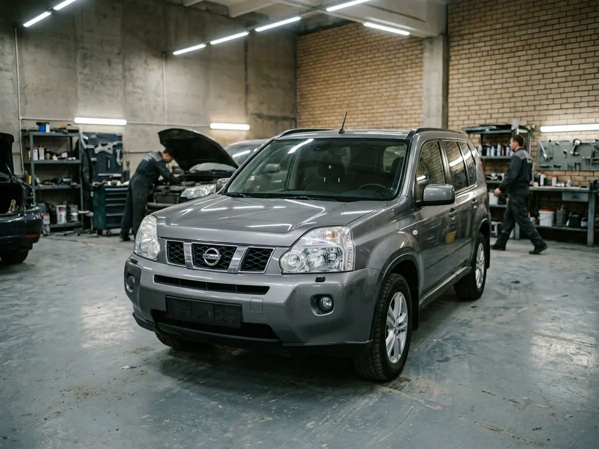 Nissan X-Trail — ремонт капота и передней части